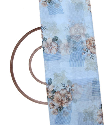 Printed Organza Fabric Online Shopping Material Saree Skirt